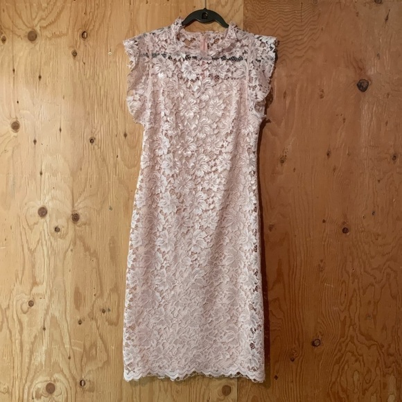Enfocus Studio Dresses & Skirts - Enfocus Studio Blush Pink Lace Dress 10